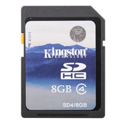 金士顿（Kingston）8GSDHC卡（CLASS4）