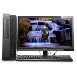 清华同方真爱Y200-B201台式电脑（GM2 Mini版）（G530 2G/500G 集显 DVD 20WLCD）